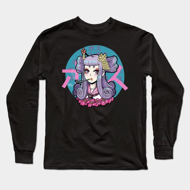 Bosu Girl Long Sleeve T-Shirt by Robarts